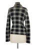 Chaps 100% Cotton Plaid Black Jacket Size M - photo 2
