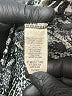 Honey Punch Animal Print Silver Long Sleeve Blouse Size S - photo 8