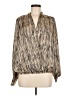 Autres Filles 100% Polyester Gold Long Sleeve Blouse Size M - photo 1