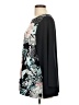The Limited Floral Black Long Sleeve Blouse Size L - photo 5