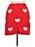 Unbranded Hearts Red Casual Skirt Size M (estimated) - photo 1