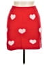 Unbranded Hearts Red Casual Skirt Size M (estimated) - photo 2