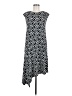 Amana Chevron-herringbone Black Casual Dress Size M - photo 1