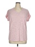 Staccato Pink Short Sleeve Top Size XL (estimated) - photo 1