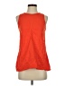 Athleta 100% Nylon Orange Sleeveless Blouse Size S - photo 1