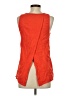 Athleta 100% Nylon Orange Sleeveless Blouse Size S - photo 2
