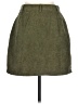 Shein 100% Polyester Solid Green Casual Skirt Size L - photo 2