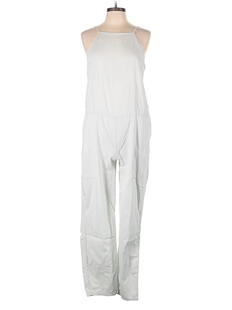 Pre-owned Paige Jumpsuit In Silver