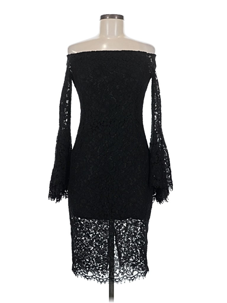 Bardot Cocktail Dress: Black Dresses - Used - Size 6