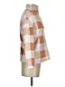 Shein 100% Polyester Checkered-gingham Orange Coat Size 2 - photo 4