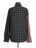 Unbranded Color Block Gray Long Sleeve Button-Down Shirt Size M - photo 2