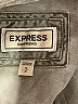 Express Solid Green Long Sleeve Button-Down Shirt Size S - photo 7