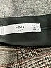 MNG Suit Plaid Gray Dress Pants Size 8 - photo 7