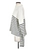 TRUTH BY REPUBLIC Stripes White Turtleneck Sweater Size S - photo 5