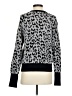Halogen Animal Print Gray Pullover Sweater Size S - photo 2