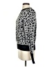 Halogen Animal Print Gray Pullover Sweater Size S - photo 5