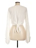 Style Envy Ivory Long Sleeve Blouse Size XL - photo 2