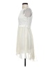 BCBGeneration Solid Ivory Cocktail Dress Size 0 - photo 5