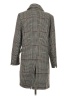 Brave Soul Houndstooth Gray Coat Size S - photo 2