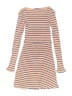 Art Class Stripes Tan Pink Dress Size 6 - 6X - photo 2