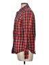 Gap Outlet 100% Cotton Plaid Red Long Sleeve Button-Down Shirt Size M - photo 5