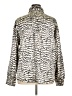 Forever 21 Plus Animal Print Ivory Long Sleeve Blouse Size 0X - photo 2