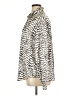 Forever 21 Plus Animal Print Ivory Long Sleeve Blouse Size 0X - photo 5