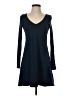 Express Solid Blue Casual Dress Size S - photo 1