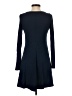 Express Solid Blue Casual Dress Size S - photo 2