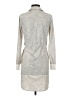 Athleta Animal Print Ivory Gray Casual Dress Size XXS - photo 2