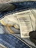Paige Chevron-herringbone Blue Jeans Size 28 waist - photo 8