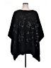 Anne Klein Black Poncho Size 0X - 1X - photo 1