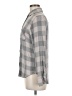 Aeropostale Checkered-gingham Gray Long Sleeve Button-Down Shirt Size M - photo 5