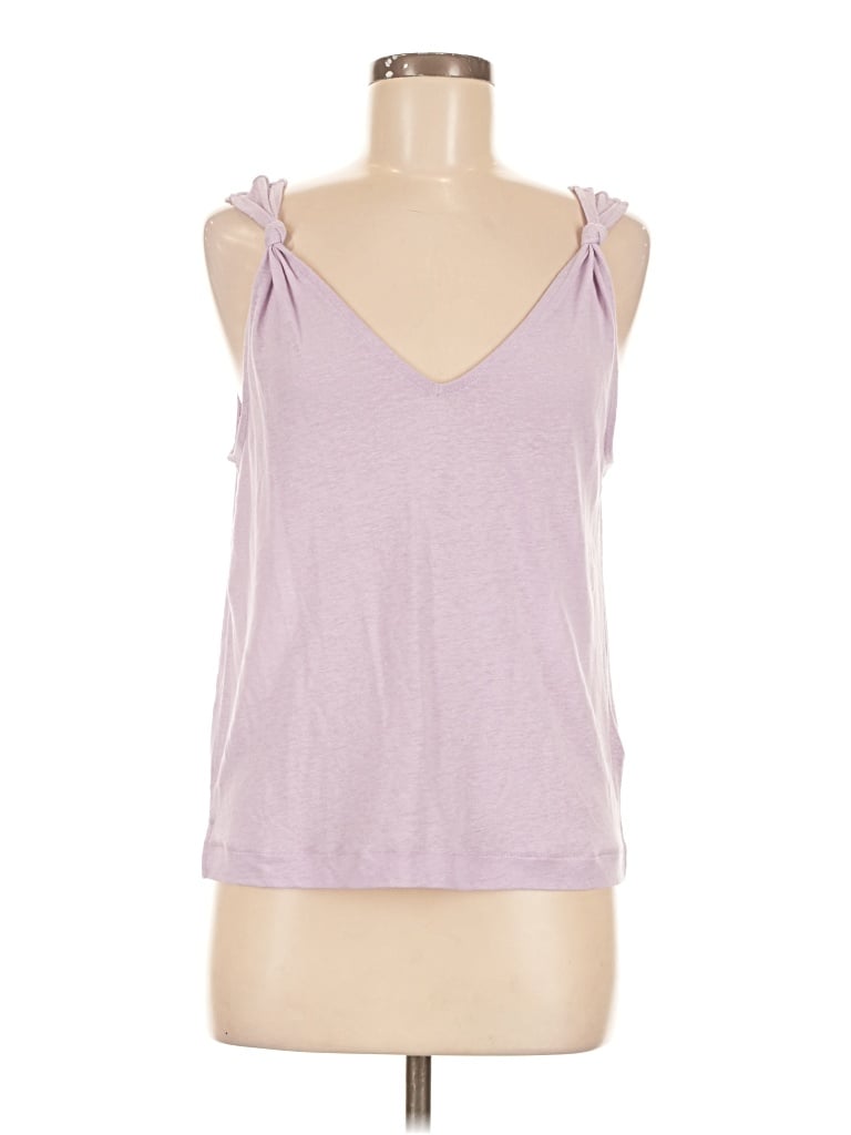 Madewell Tank Top Purple Halter Neckline Tops