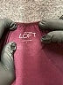 Ann Taylor LOFT 100% Polyester Burgundy Short Sleeve Blouse Size L - photo 7