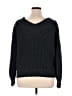Zenana 100% Acrylic Solid Black Gray Pullover Sweater Size L - photo 2