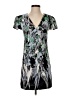 Milly Print Gray Casual Dress Size 4 - photo 1