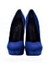 Nina Color Block Blue Heels Size 8 1/2 - photo 2