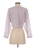 Lumiere Metallic Pink Cardigan Size S - photo 2