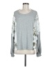 How Very Loved Camo Gray Pullover Sweater Size M - photo 1