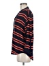 Gap Stripes Red 3/4 Sleeve Blouse Size M - photo 5