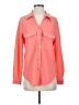 Ruby Rd. Houndstooth Orange Long Sleeve Blouse Size S - photo 1