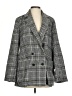 Old Navy 100% Polyester Plaid Gray Blazer Size S - photo 1