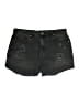 Refuge 100% Cotton Black Denim Shorts Size 15 - photo 1
