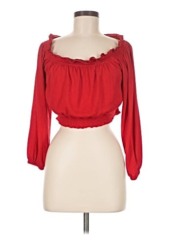Divided by H&M 3/4 Sleeve Blouse (view 1)