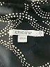 Chico's Paisley Black 3/4 Sleeve Blouse Size Sm (0.5) - photo 4