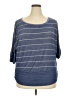 Blushed Blue 3/4 Sleeve Top Size 2X - photo 1
