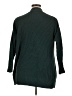 Terra & Sky 100% Polyester Green Cardigan Size 0X - photo 2