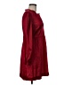 Speechless Hearts Burgundy Casual Dress Size M - photo 4