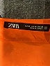 Zara Solid Orange Casual Skirt Size M - photo 4